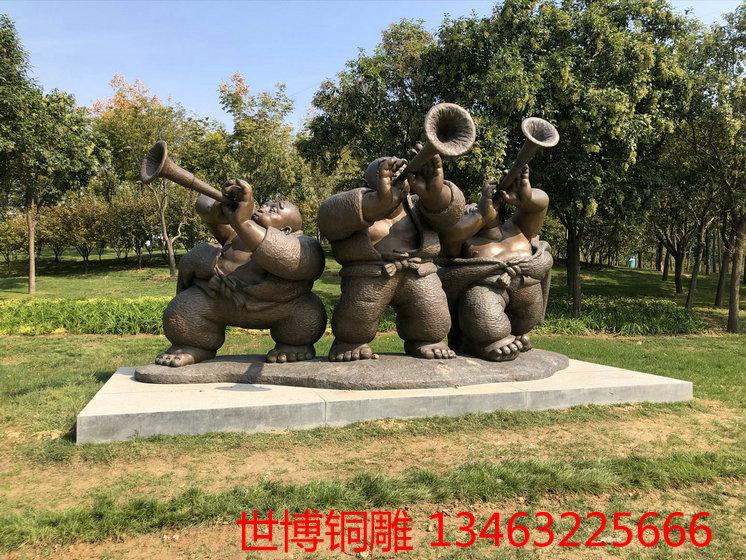 城市铜雕